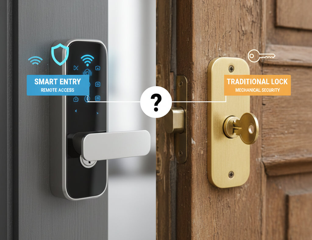 Smart Lock vs Traditional Lock: Which is Safer?