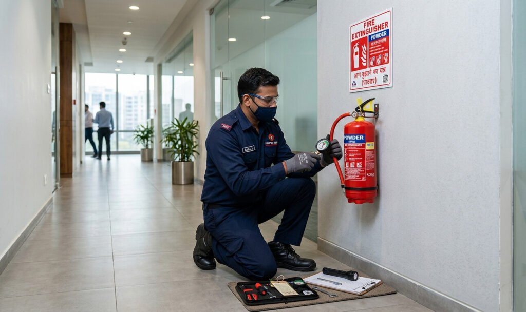Fire Extinguisher Installation & Maintenance in Delhi